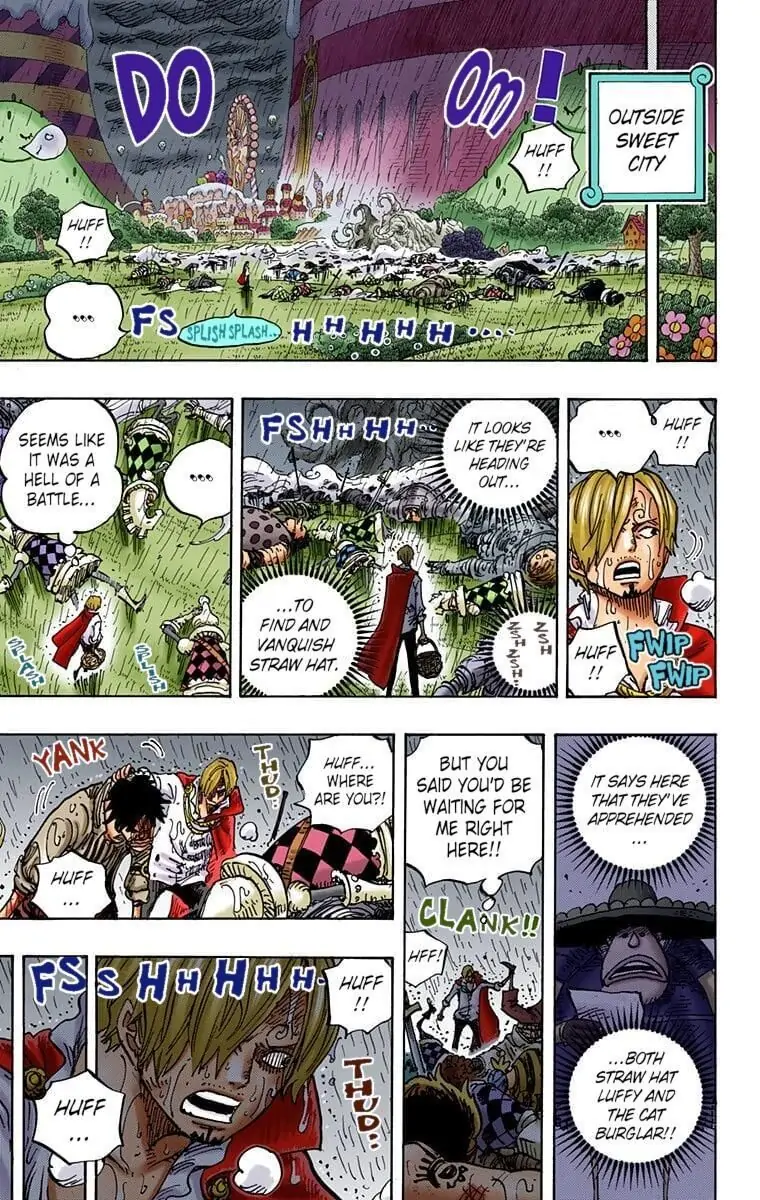 One Piece Digital Colored Chapter 855 image 12